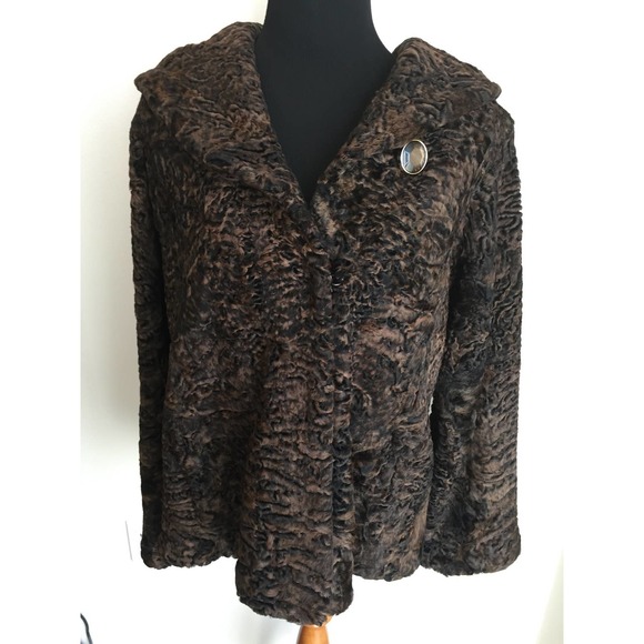 Persian Lamb Fur Coat - Picture 12 of 13